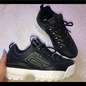 Fila disruptors black